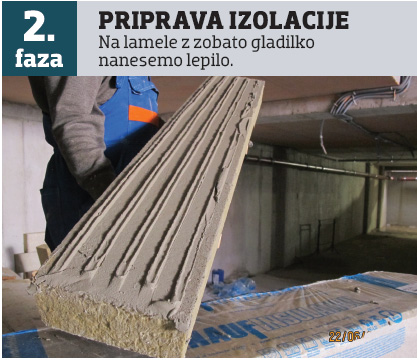 2. korak: Priprava izolacije